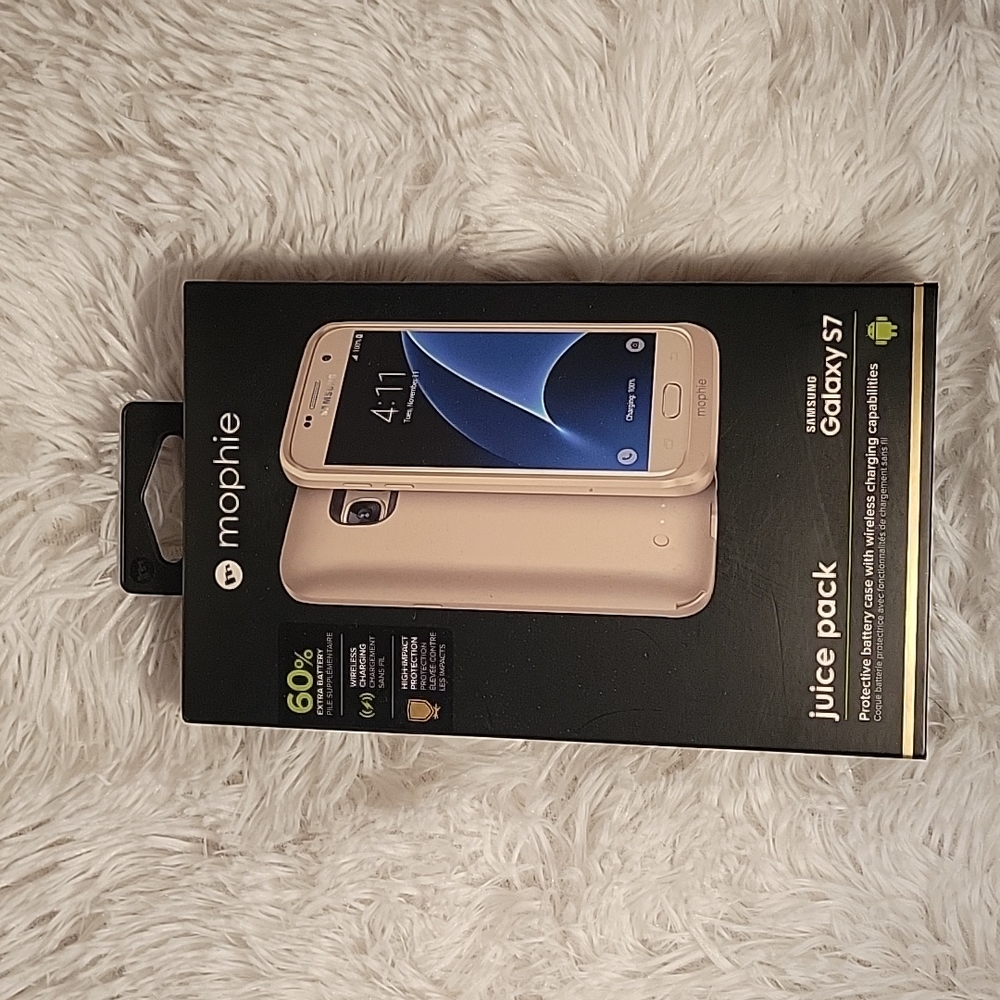 NIB - Mophie - Samsung Galaxy S7 - Gold